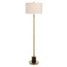 Uttermost - 30137-1 - One Light Floor Lamp - Guard - Antiqued Plated Brass