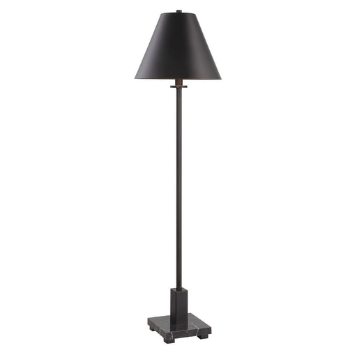 Uttermost - 30153-1 - One Light Buffet Lamp - Pilot - Satin Black