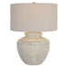 Uttermost - 30162-1 - One Light Table Lamp - Artifact - Brushed Nickel