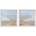 Uttermost - 41468 - Framed Prints, S/2 - Abstract Coastline - Wood Look