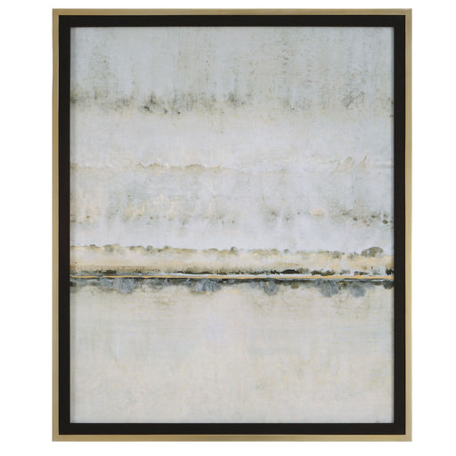 Gilded Horizon Framed Print