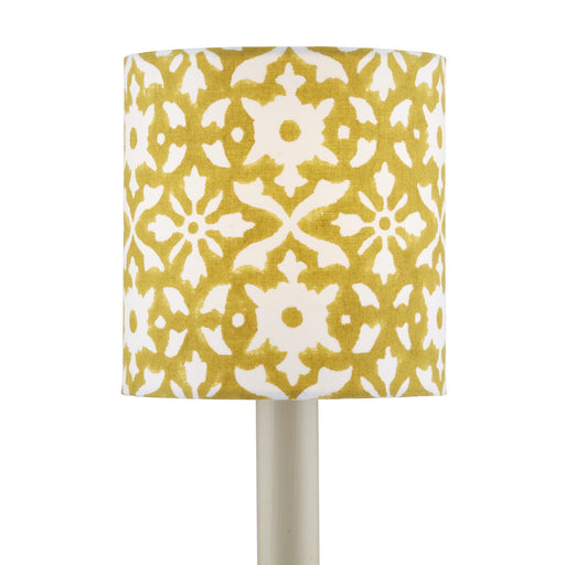 Currey and Company - 0900-0002 - Chandelier Shade - Mustard/White