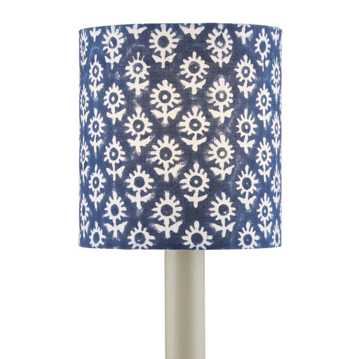 Currey and Company - 0900-0004 - Chandelier Shade - Navy/White