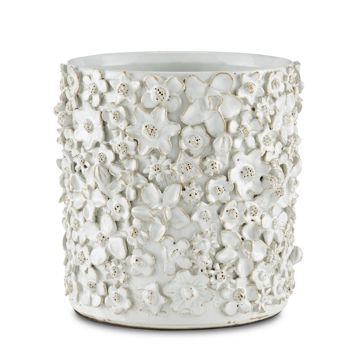 Currey and Company - 1200-0627 - Cachepot - White