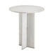 Currey and Company - 3000-0222 - Accent Table - White