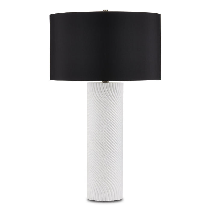 Currey and Company - 6000-0830 - One Light Table Lamp - White