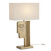 Currey and Company - 6000-0859 - One Light Table Lamp - Antique Brass