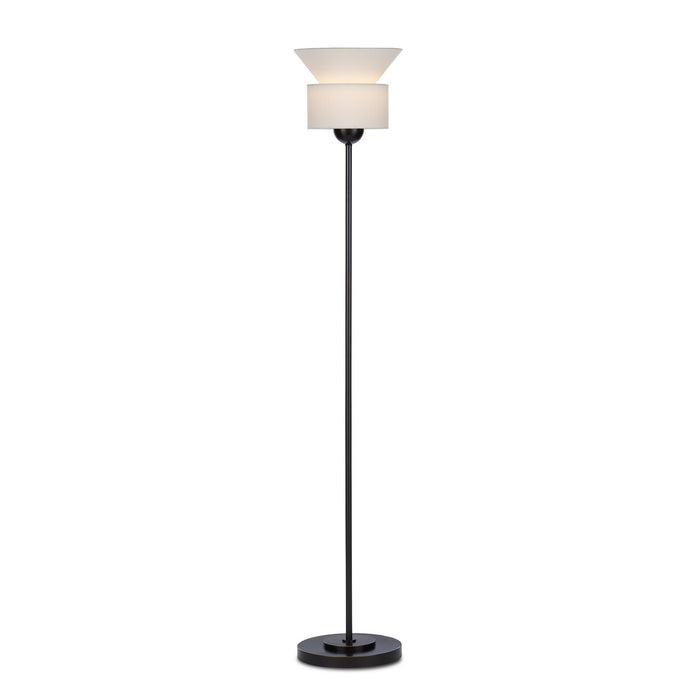 Currey and Company - 8000-0124 - One Light Floor Lamp - Bronze
