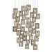 Currey and Company - 9000-1053 - 36 Light Pendant - Cupertino/Silver