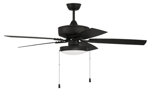 Craftmade - OP119FB5 - 52``Outdoor Ceiling Fan - Outdoor Pro Plus 119 Pan Light Kit - Flat Black