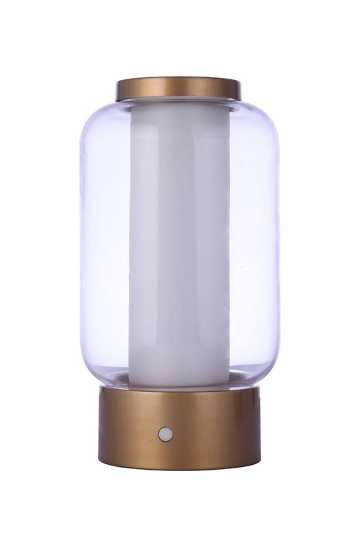 Craftmade - 86274R-LED - LED Table Lamp - Rechargable LED Portable - Satin Brass