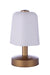 Craftmade - 86278R-LED - LED Table Lamp - Rechargable LED Portable - Satin Brass