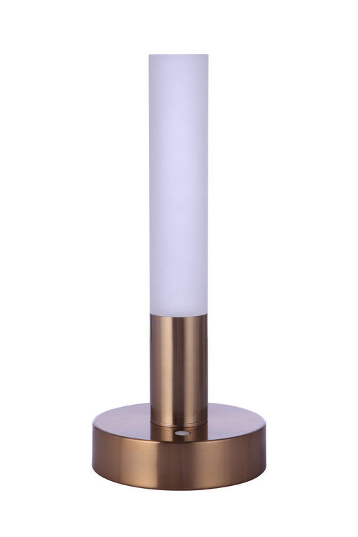 Craftmade - 86283R-LED - LED Table Lamp - Rechargable LED Portable - Satin Brass