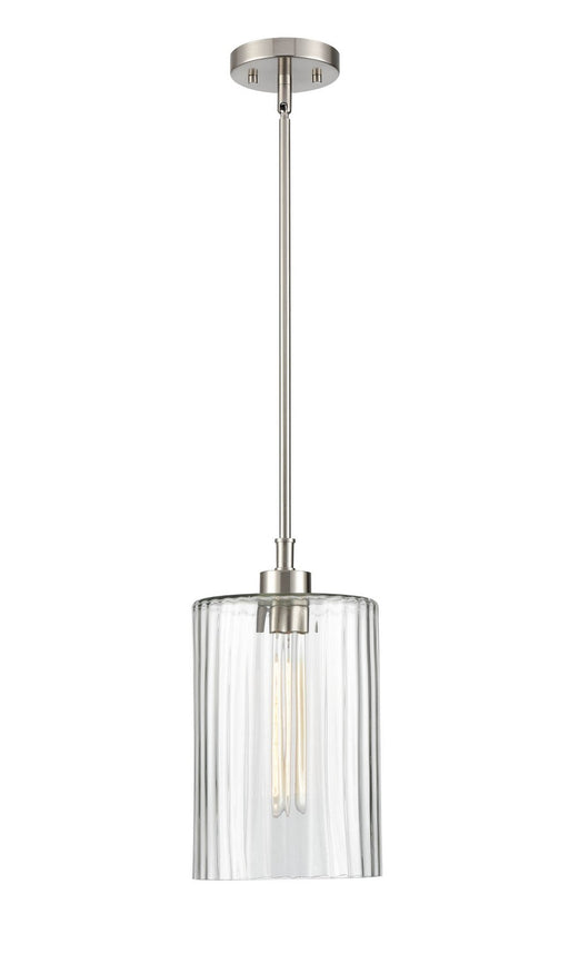 Millennium - 9911-BN - One Light Pendant - Chastine - Brushed Nickel