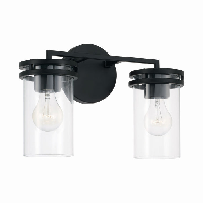 Capital Lighting - 148721MB-539 - Two Light Vanity - Fuller - Matte Black