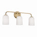 Capital Lighting - 148831AD-542 - Three Light Vanity - Lawson - Aged Brass
