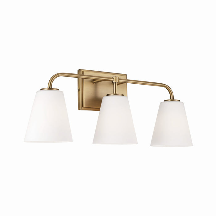 Capital Lighting - 149431AD-543 - Three Light Vanity - Brody - Aged Brass