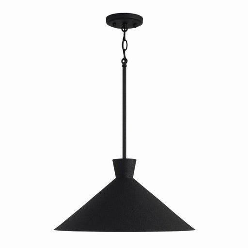 Capital Lighting - 350312XK - One Light Pendant - Paloma - Textured Black