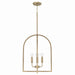 Capital Lighting - 548841AD - Four Light Foyer Pendant - Lawson - Aged Brass