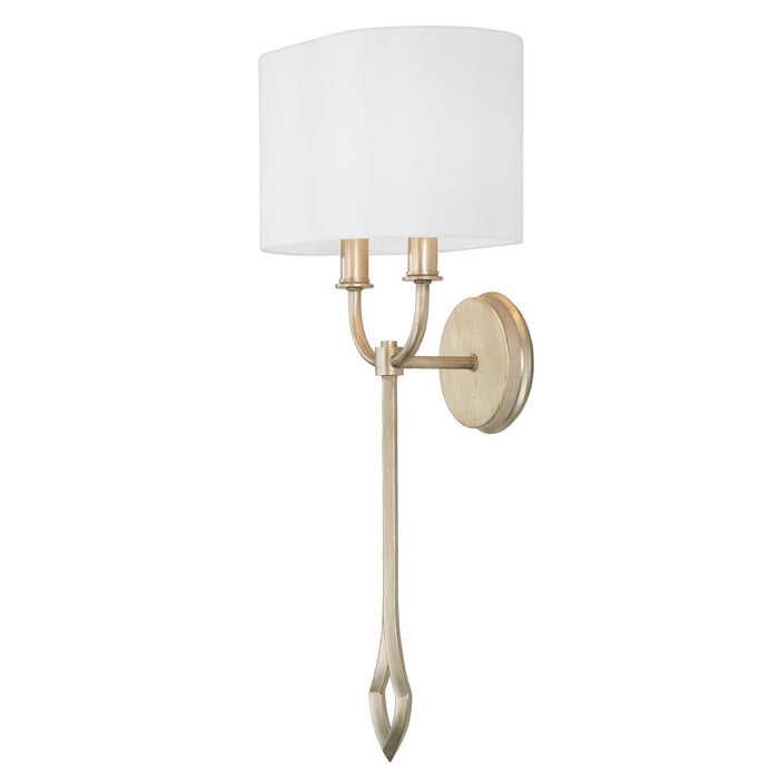 Capital Lighting - 650021BS - Two Light Wall Sconce - Claire - Brushed Champagne