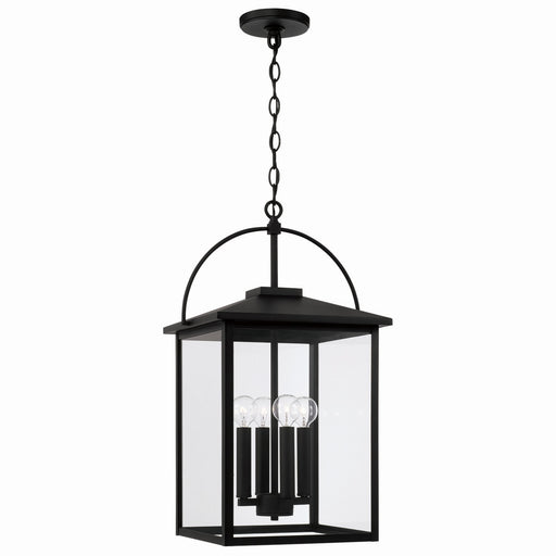 Capital Lighting - 948042BK - Four Light Outdoor Hanging Lantern - Bryson - Black