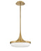 Fredrick Ramond - FR35047LCB - LED Convertible Pendant - Elsa - Lacquered Brass