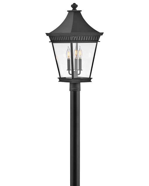 Hinkley - 27091MB - LED Post Top or Pier Mount - Chapel Hill - Museum Black