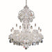 Schonbek - 6814-40S - 15 Light Chandelier - Olde World - Polished Silver