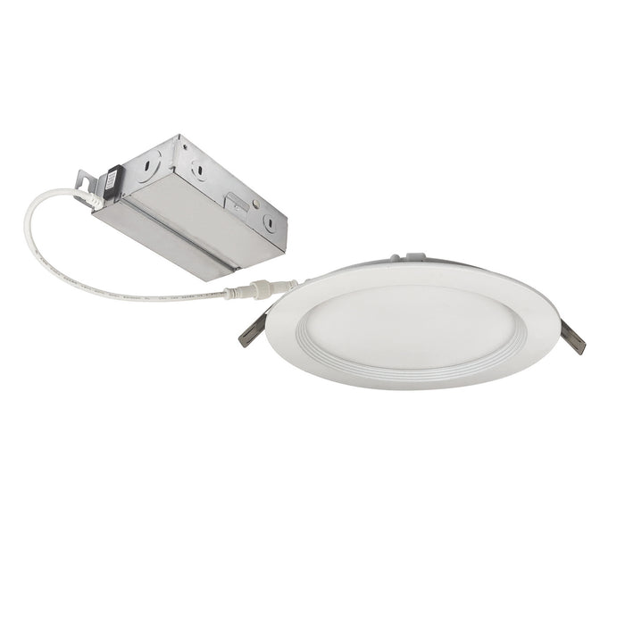 Nora Lighting - NEFLINTW-R6MPWLE4 - LED Downlight - Matte Powder White