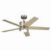 Kichler - 300048BSS - 48``Ceiling Fan - Brahm - Brushed Stainless Steel