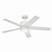 Kichler - 300048MWH - 48``Ceiling Fan - Brahm - Matte White