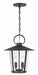 Crystorama - AND-9204-CL-MK - Four Light Outdoor Chandelier - Andover - Matte Black