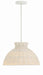 Crystorama - RES-10520-MT - One Light Pendant - Reese - Matte White