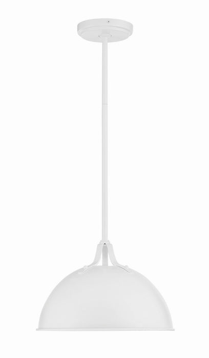Crystorama - SOT-18013-WH - One Light Pendant - Soto - White