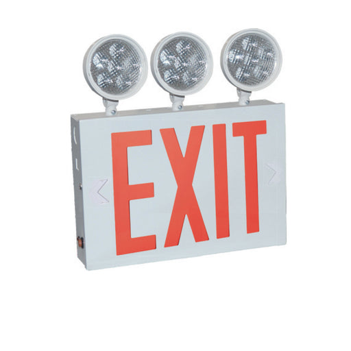 Nora Lighting - NEX-751-LED/R3 - Ny Approved LED Exit/Em Combo - White