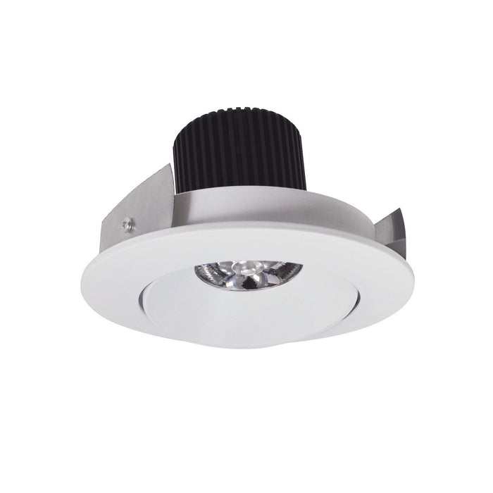 Nora Lighting - NIO-4RC27QMPW - LED Adjustable Cone Reflector - Matte Powder White Reflector / Matte Powder White Flange