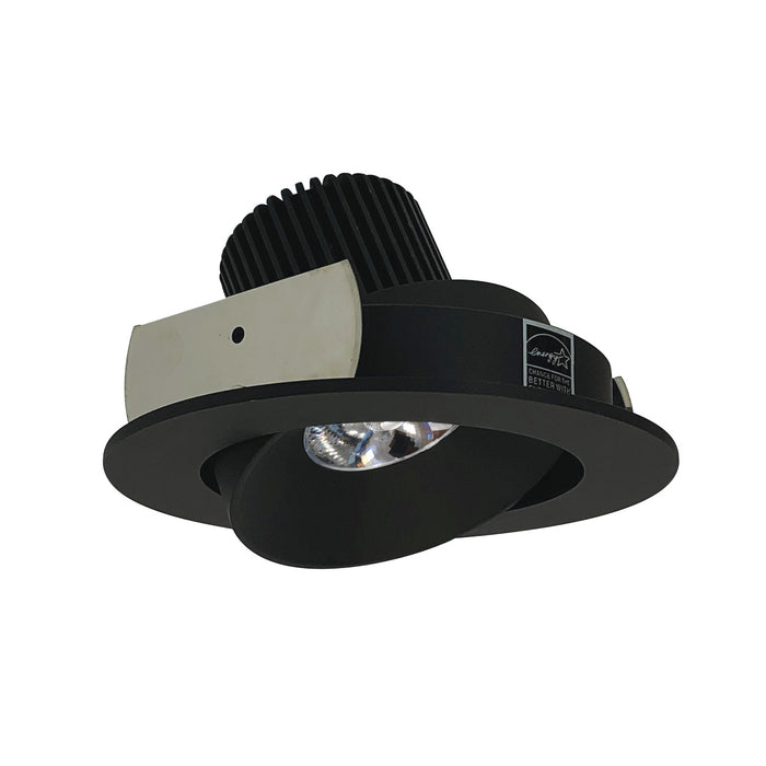 Nora Lighting - NIO-4RC30QBB - LED Adjustable Cone Reflector - Black Reflector / Black Flange