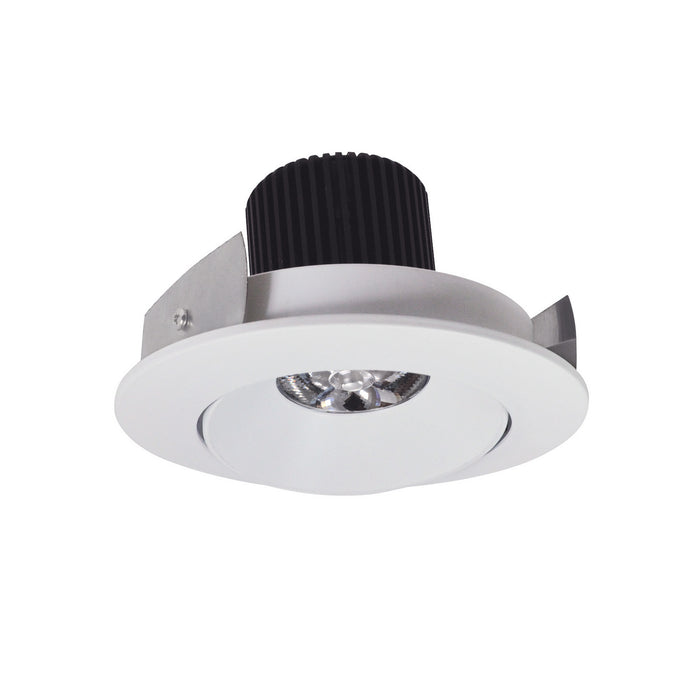 Nora Lighting - NIO-4RC30QMPW - LED Adjustable Cone Reflector - Matte Powder White Reflector / Matte Powder White Flange