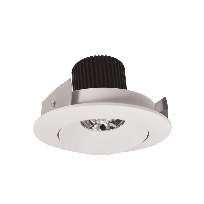 Nora Lighting - NIO-4RC40QWW - LED Adjustable Cone Reflector - White Reflector / White Flange