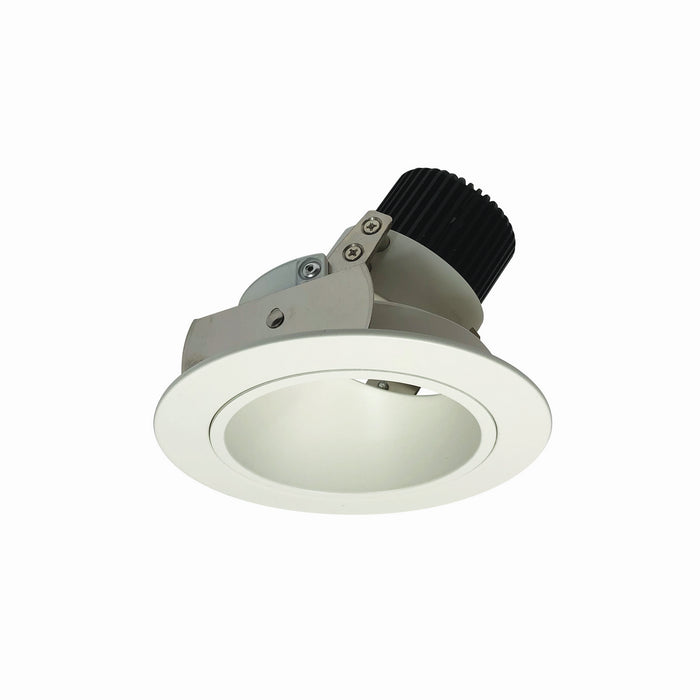 Nora Lighting - NIO-4RD40QWW - LED Adjustable Deep Reflector - White Reflector / White Flange