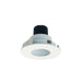 Nora Lighting - NIO-4RPH50XMPW/10 - 4" Round Pinhole, - Matte Powder White Pinhole / Matte Powder White Flange