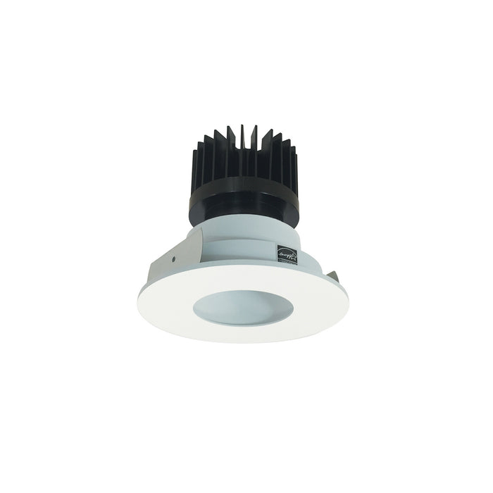 Nora Lighting - NIO-4RPH50XMPW/HL - Pinhole Non-Adjustable Trim - Matte Powder White Pinhole / Matte Powder White Flange