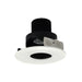 Nora Lighting - NIO-4RPHA40QBMPW - LED Pinhole - Black Pinhole / Matte Powder White Flange