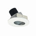 Nora Lighting - NIO-4RSL40QHZMPW - LED Adjustable Slot Aperture - Haze Slot Aperture / Matte Powder White Flange