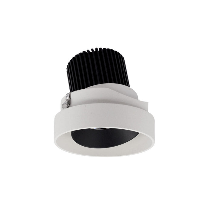 Nora Lighting - NIO-4RTLA27QBW - LED Trimless Adjustable - Black Adjustable / White Reflector