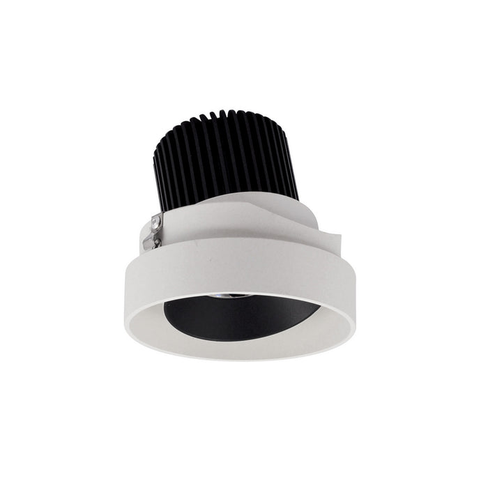 Nora Lighting - NIO-4RTLA40QBW - LED Trimless Adjustable - Black Adjustable / White Reflector