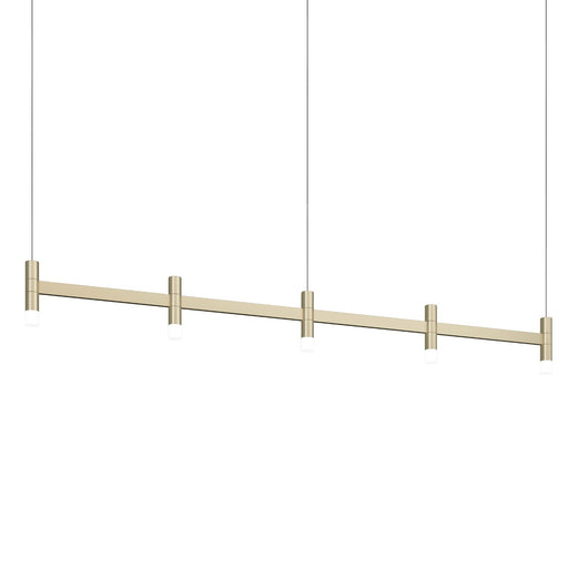 Sonneman - 1785.14 - LED Linear Pendant - Systema Staccato - Brass