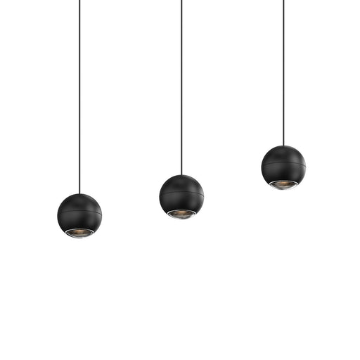 Sonneman - 7506.97 - LED Linear Pendant - Hemisphere - Textured Black