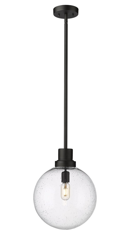 Z-Lite - 599P12-BK - One Light Outdoor Pendant - Laurent - Black
