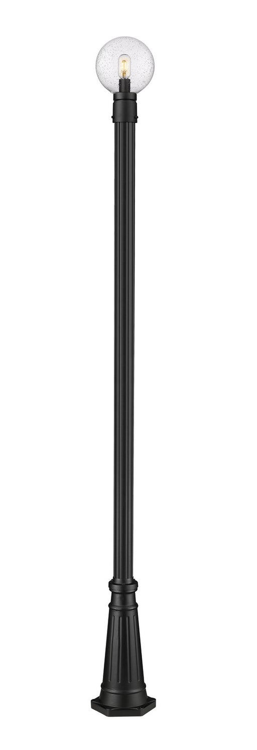 Z-Lite - 599PHM-519P-BK - One Light Outdoor Post Mount - Laurent - Black